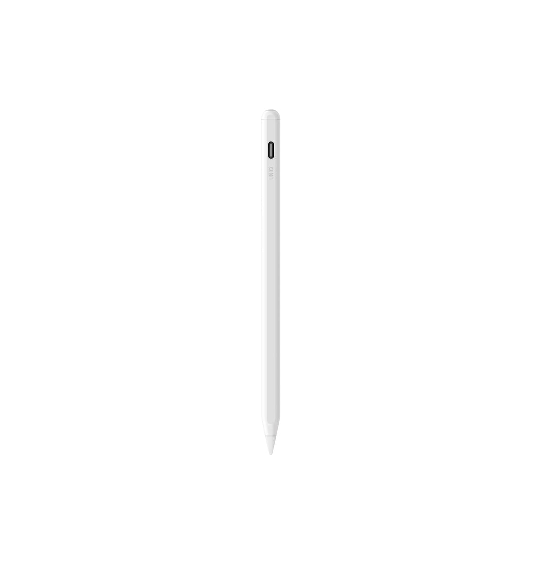 UNIQ PIXO PRO MAGNETIC STYLUS WITH WIRELESS CHARGING FOR IPAD - DOVE (WHITE)