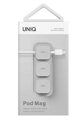 UNIQ POD MAGNETIC CABLE ORGANIZERS AND BASE