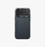 Magnetic phone case for iPhone 17 Pro, ash-blue, back view with camera cutouts