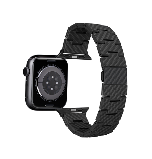 PITAKA APPLE WATCH BAND RETRO ARAMID & CARBON FIBER 42/44/45/46/49mm & 38/40/41mm