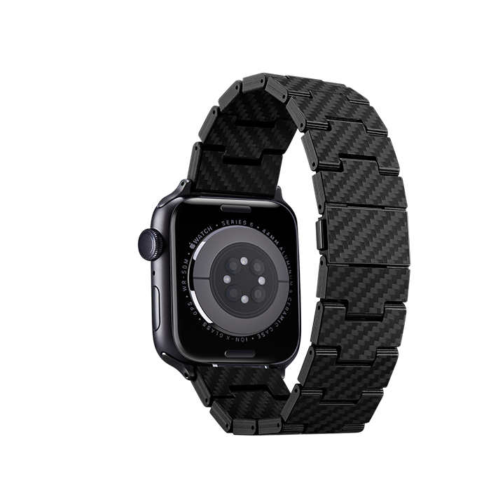 PITAKA APPLE WATCH BAND RETRO ARAMID & CARBON FIBER 42/44/45/46/49mm & 38/40/41mm