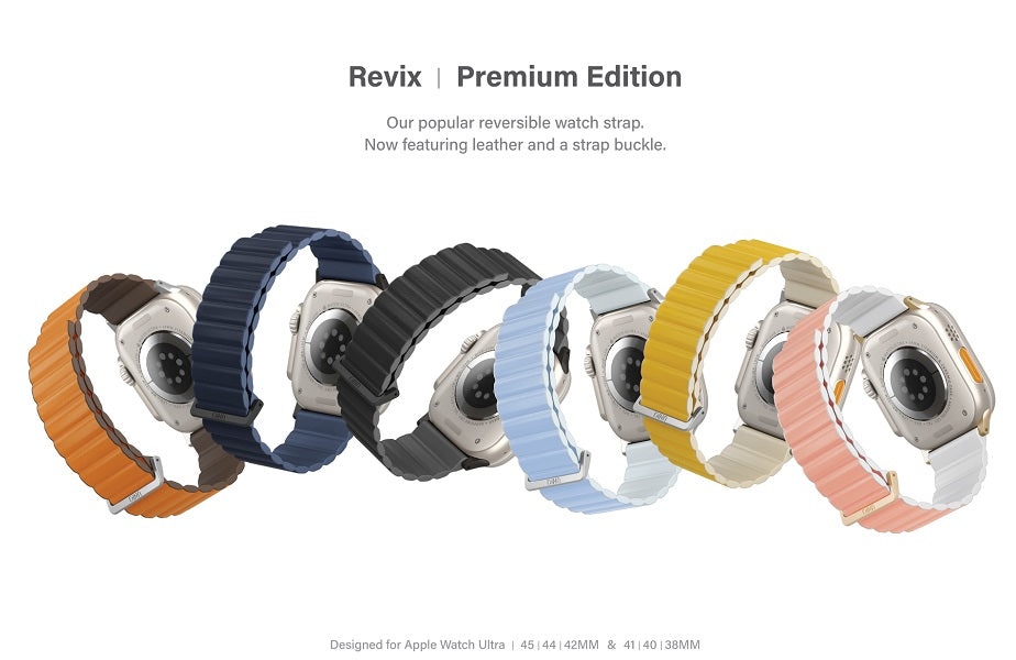 UNIQ REVIX PREMIUM EDITION REVERSIBLE MAGNETIC APPLE WATCH STRAP 41/40/38MM