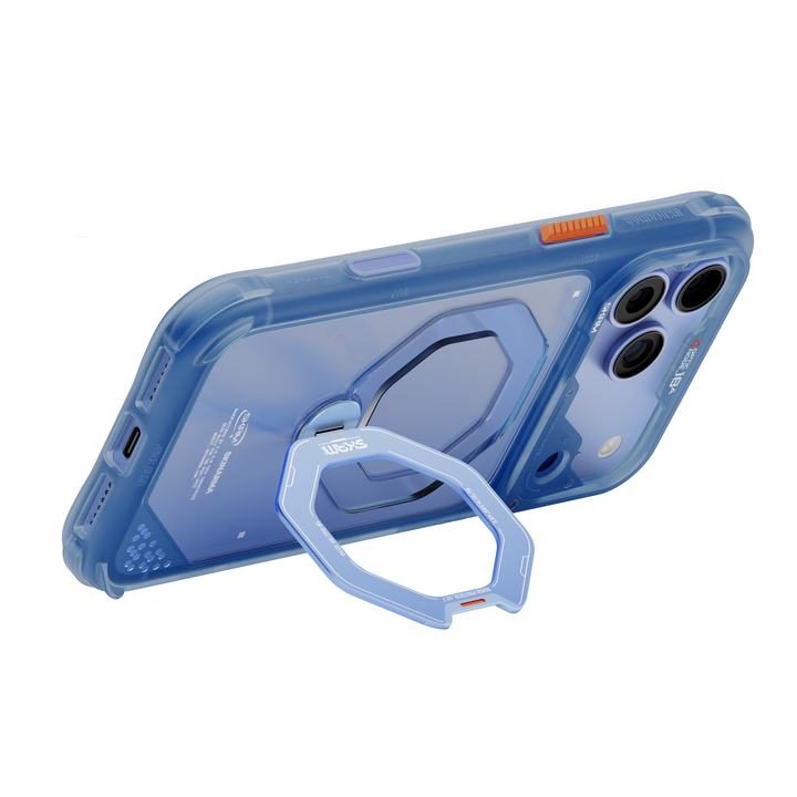 SKINARMA IPHONE 18 PRO 6.3 (2026) SATURN (ROTATING KICK-STAND) - Blue