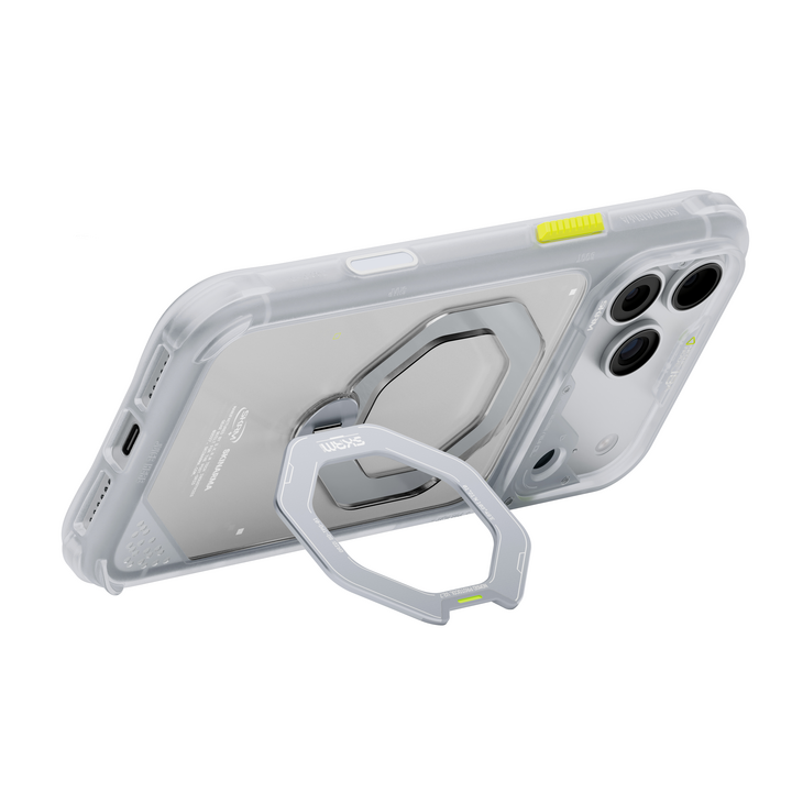 SKINARMA IPHONE 18 PRO MAX 6.9"" (2026) SATURN (ROTATING KICK-STAND) - Frost