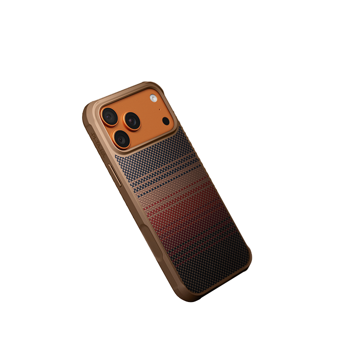 PITAKA MOMENT ARAMID PRO GUARD CASE FOR IPHONE 17 PRO ARAMID FIBER AEROSPACE -GRADE METRIA