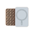 SKINARMA magnetic suction mount STAX with champagne gold cup plate and gray backing