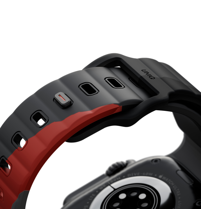 UNIQ STRIDE DE FKM RUBBER APPLE WATCH STRAP 49/46/45/44MM