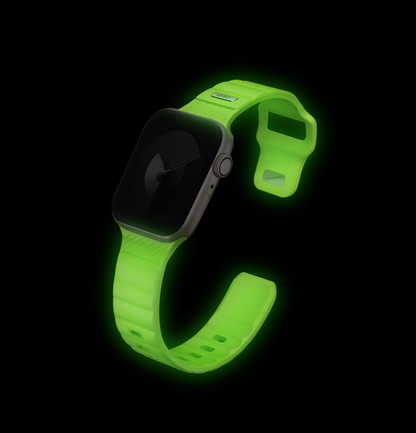 UNIQ STRIDE SE FKM RUBBER APPLE WATCH STRAP 49/46/45/44MM - LUME (LUME)