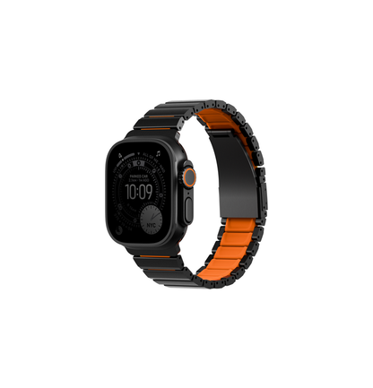 سوار UNIQ STROVA لساعة Apple Watch من الفولاذ مقاس 45/44/42 مم
