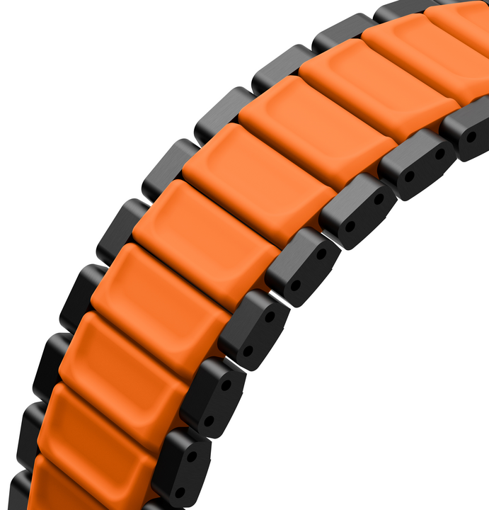 Strova Flex Hybrid Stainless Steel Apple Watch Strap 49/46/45/44/42MM