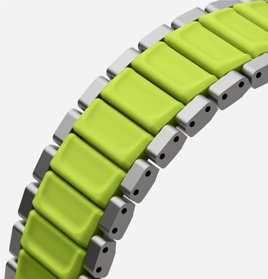 Strova Flex Hybrid Stainless Steel Apple Watch Strap 49/46/45/44/42MM
