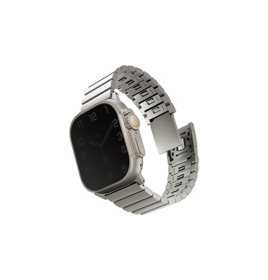 UNIQ STROVA MAG APPLE WATCH SELF-ADJUSTABLE STEEL LINK BAND 49/46/45/44MM