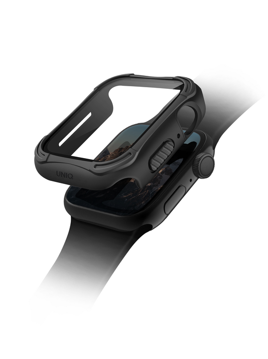 UNIQ TORRES ANTIMICROBIAL WATCH CASE WITH 9H TEMPERED GLASS SCREEN PROTECTION 40MM