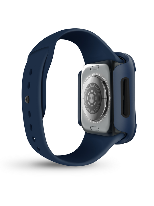 UNIQ TORRES ANTIMICROBIAL WATCH CASE WITH 9H TEMPERED GLASS SCREEN PROTECTION 40MM