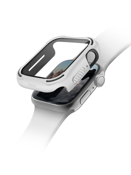 UNIQ TORRES ANTIMICROBIAL WATCH CASE WITH 9H TEMPERED GLASS SCREEN PROTECTION 40MM