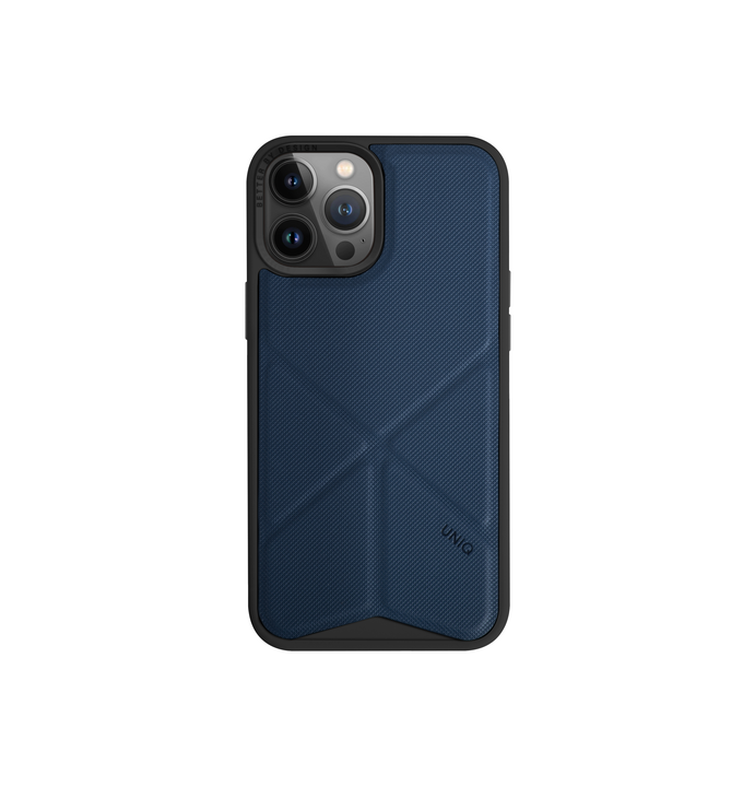 UNIQ HYBRID IPHONE 14 PRO MAX (2022) MAGCLICK CHARGING TRANSFORMA - ELECTRIC (BLUE)
