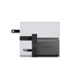 ENERGEA AMPCHARGE GAN45, 2C PD/PPS/QC3.0 WALL CHARGER,45W (UK) - GUNMETAL