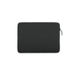 UNIQ VIENNA PROTECTIVE RPET FABRIC LAPTOP SLEEVE (UP TO 14”) - MIDNIGHT BLACK
