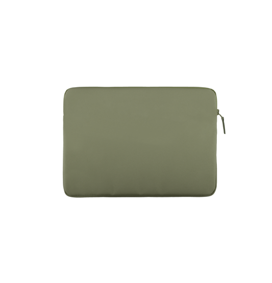 UNIQ VIENNA PROTECTIVE RPET FABRIC LAPTOP SLEEVE (UP TO 14”) - LAUREL GREEN