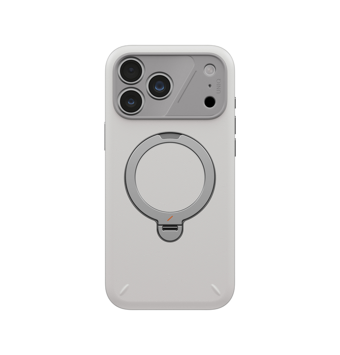 UNIQ HYBRID IPHONE 18 PRO MAX (2026) 6.9 ELIX WITH 360 ROTATING KICKSTAND - CLOUD STONE