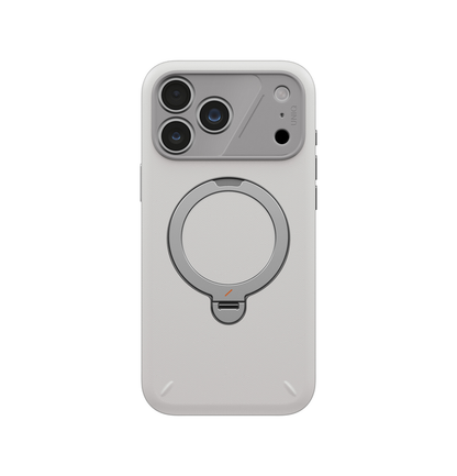 UNIQ HYBRID IPHONE 18 PRO MAX (2026) 6.9 ELIX WITH 360 ROTATING KICKSTAND - CLOUD STONE