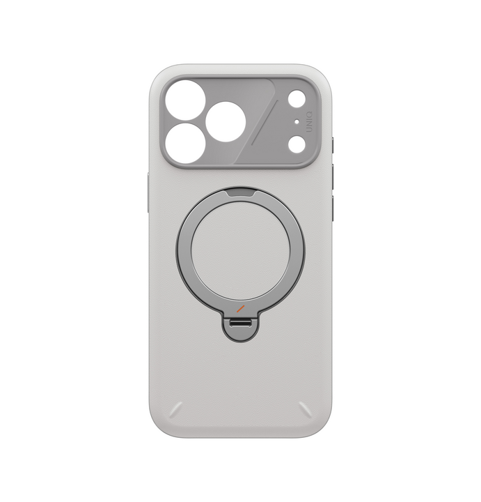 UNIQ HYBRID IPHONE 18 PRO MAX (2026) 6.9 ELIX WITH 360 ROTATING KICKSTAND - CLOUD STONE