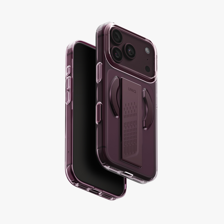 UNIQ HYBRID IPHONE 18 PRO MAX (2026) 6.9 MAGCLICK CHARGING HELDRO AIR  - VELVET BURGUNDY