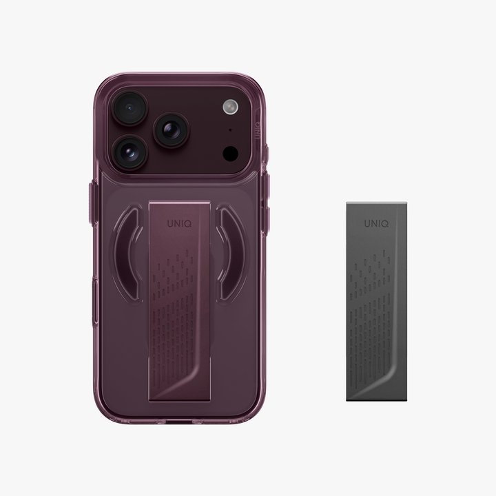 UNIQ HYBRID IPHONE 18 PRO MAX (2026) 6.9 MAGCLICK CHARGING HELDRO AIR  - VELVET BURGUNDY