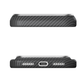 PITAKA Edge Case for iPhone 18 Pro Classic-Black Grey(Twill)-01