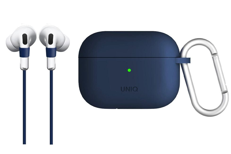 UNIQ VENCER AIRPODS PRO الجيل الأول من حافظة السيليكون المعلقة 