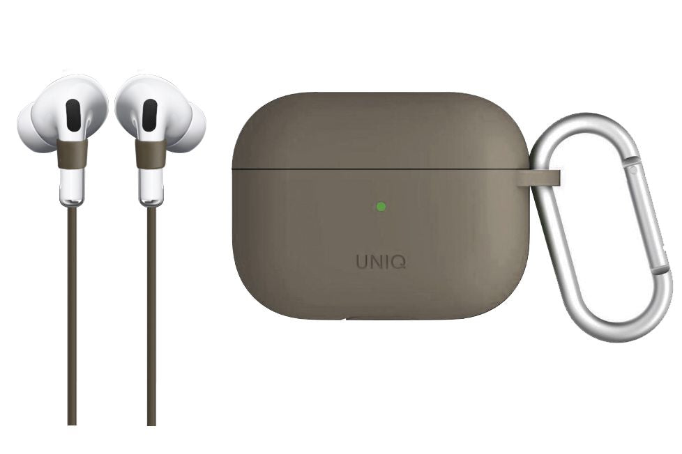 UNIQ VENCER AIRPODS PRO الجيل الأول من حافظة السيليكون المعلقة 