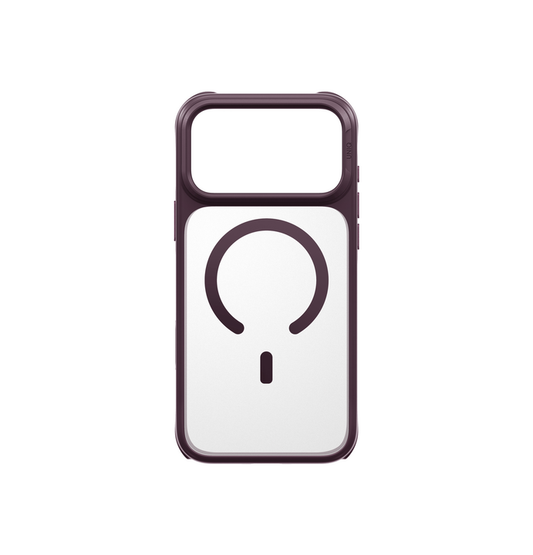 UNIQ HYBRID IPHONE 18 PRO MAX (2026) 6.9 MAGCLICK CHARGING VEREN (AF) - BURGUNDY FROST