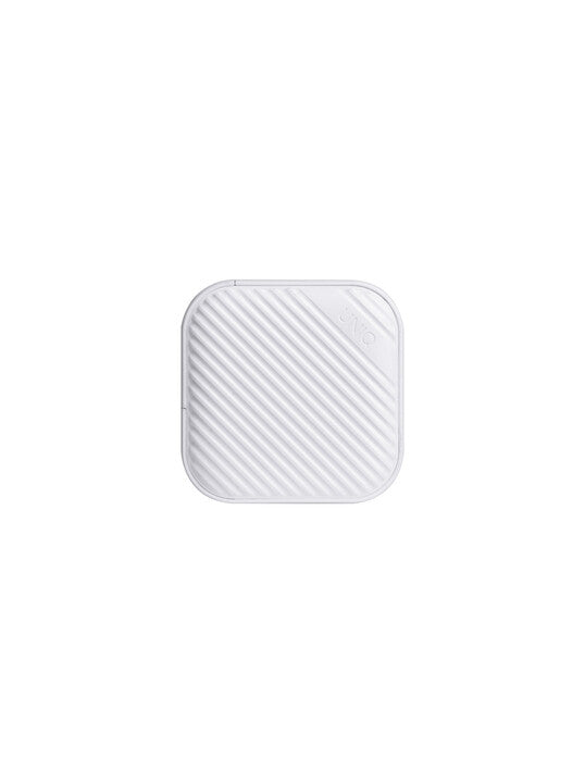 UNIQ VERGE PRO 66W GAN USB-C WALL CHARGER (UK) - CLOUD (WHITE)