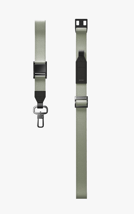 UNIQ VISTA 2-IN-1 LANYARD AND HAND STRAP - LAUREL GREEN (LAUREL GREEN)