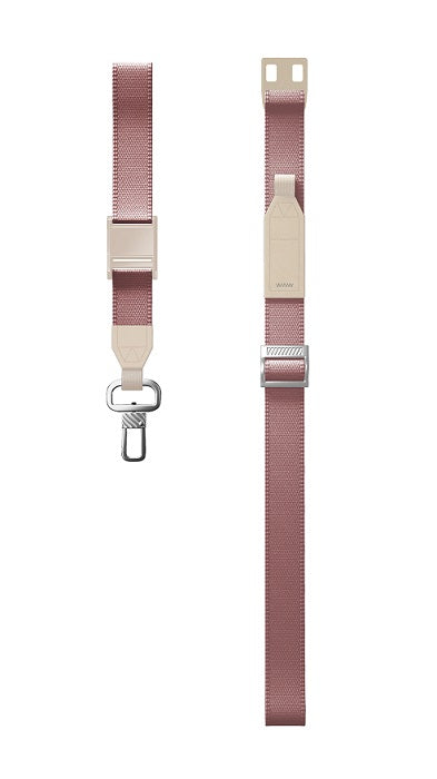 UNIQ VISTA 2-IN-1 LANYARD AND HAND STRAP - LIGHT BURGUNDY (LIGHT BURGUNDY)