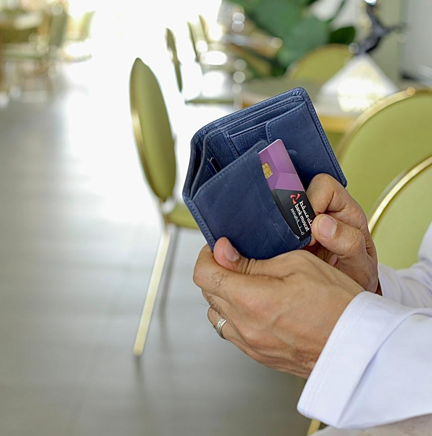 7 WALLET TIGUAN CRAZY DARK BLUE