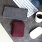 7WALLET FLOTER ZIPPER MAROON