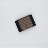 7 WALLET CARD HOLDER - BLACK/BROWN