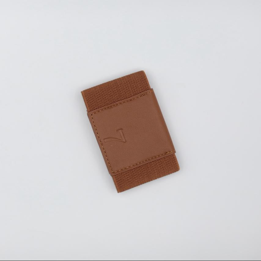 7 WALLET CARD HOLDER - BROWN