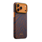 PITAKA Breath of Veins  Edge Case for iPhone 17 Pro - Burning Orange