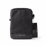Cerruti Nylon - Leather Tablet Bag 10- Black
