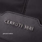 Cerruti Nylon - Leather Tablet Bag 10- Black