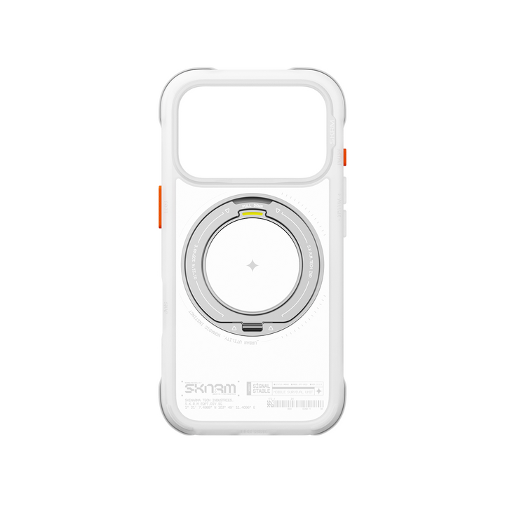 SKINARMA IPHONE 18 PRO 6.3 (2026) ATLAS (ROTATING KICK-STAND) - Frost