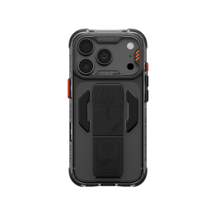 SKINARMA IPHONE 18 PRO MAX 6.9 (2026)  HELIO CE (SILICON GRIP-STAND) - Graphite
