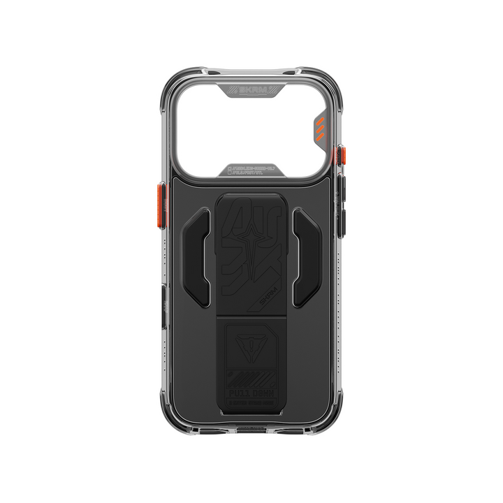 SKINARMA IPHONE 18 PRO MAX 6.9 (2026)  HELIO CE (SILICON GRIP-STAND) - Graphite