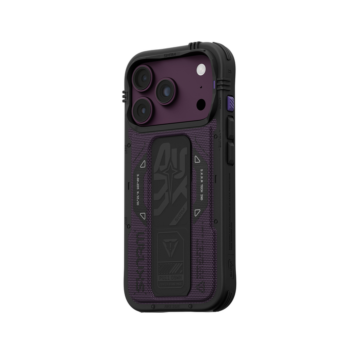 SKINARMA IPHONE 18 PRO MAX 6.9"" (2026)  PHANTOM (PU GRIP-STAND) - Burgundy