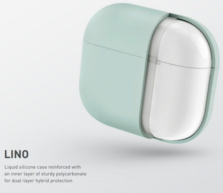 UNIQ LINO HYBRID LIQUID SILICON AIRPODS الجيل الثالث 