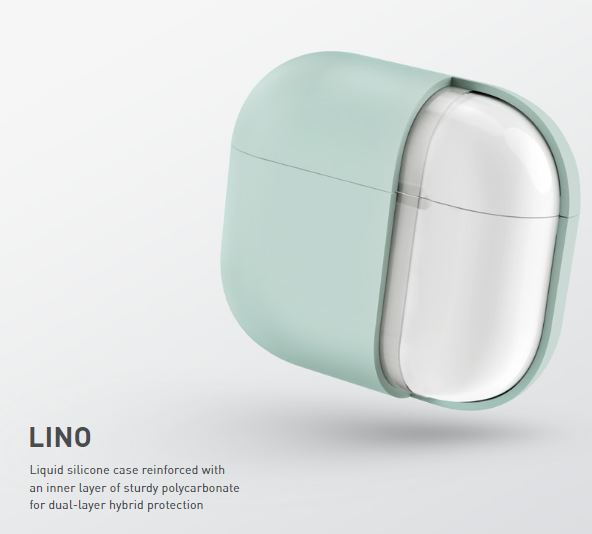 UNIQ LINO HYBRID LIQUID SILICON AIRPODS PRO الجيل الثاني 