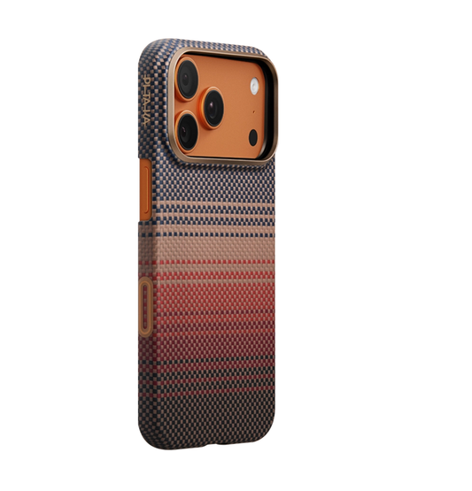 PITAKA MOMENT ULTRA SLIM CASE FOR IPHONE 17 PRO ARAMID FIBER AEROSPACE -GRADE METRIAL (PitaTap™)