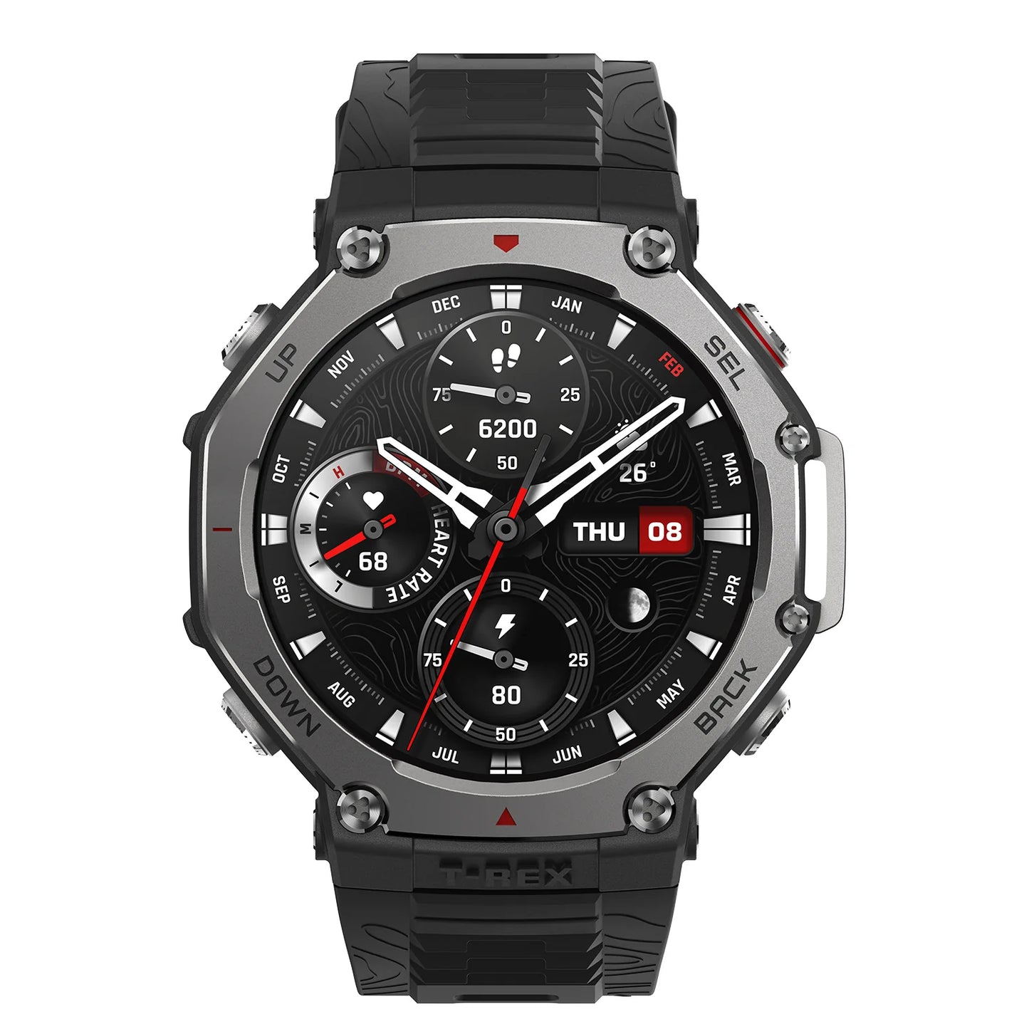 Amazfit T-Rex 3 Outdoor Smart Watch - Onyx